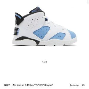 Air Jordan 6 Retro TD ‘UNC HOME’